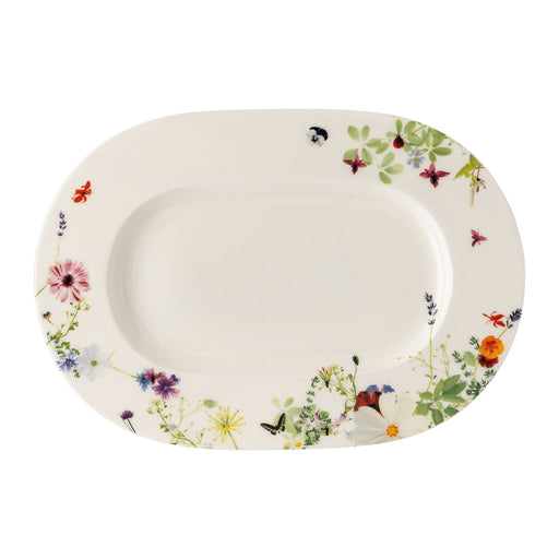 Rosenthal Brillance Grand Air Platter Oval Rim - 13 1/2 X 9 1/2 Inch