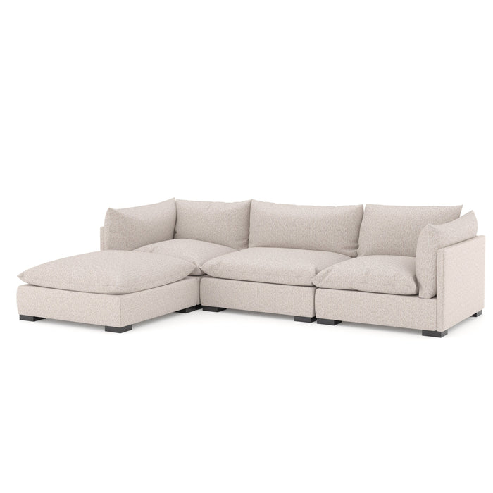 Four Hands Westwood 3 PC Sectional with Ottoman