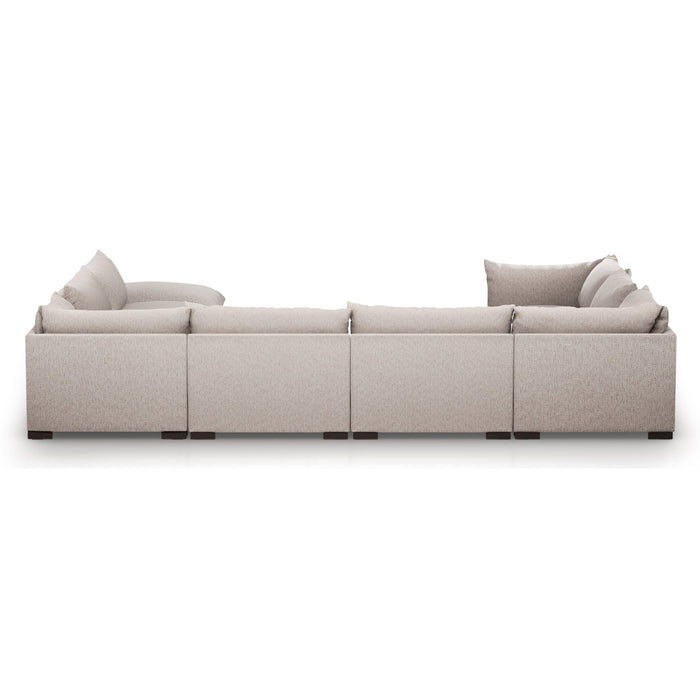 Four Hands Westwood 8 PC Sectional with Ottoman