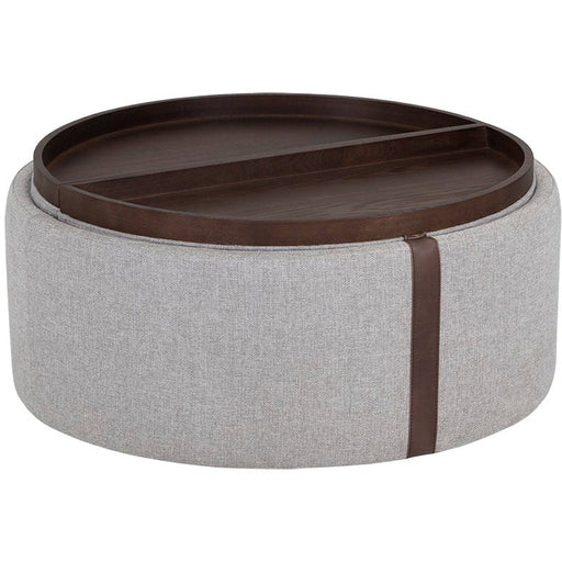 Sunpan Borelli Wheeled Storage Ottoman