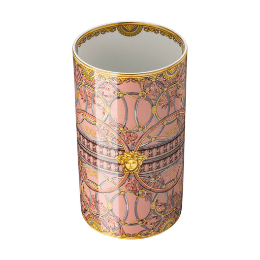 Versace La Scala del Palazzo Rosa Vase - 11.75 Inch