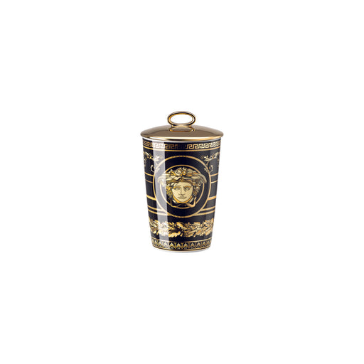 Versace Virtus Gala Scented Votive with Lid - Black