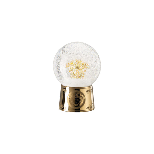 Versace Golden Medusa Snow Globe Large