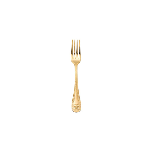 Versace Medusa Flatware Salad Dessert Fork Gold Plated