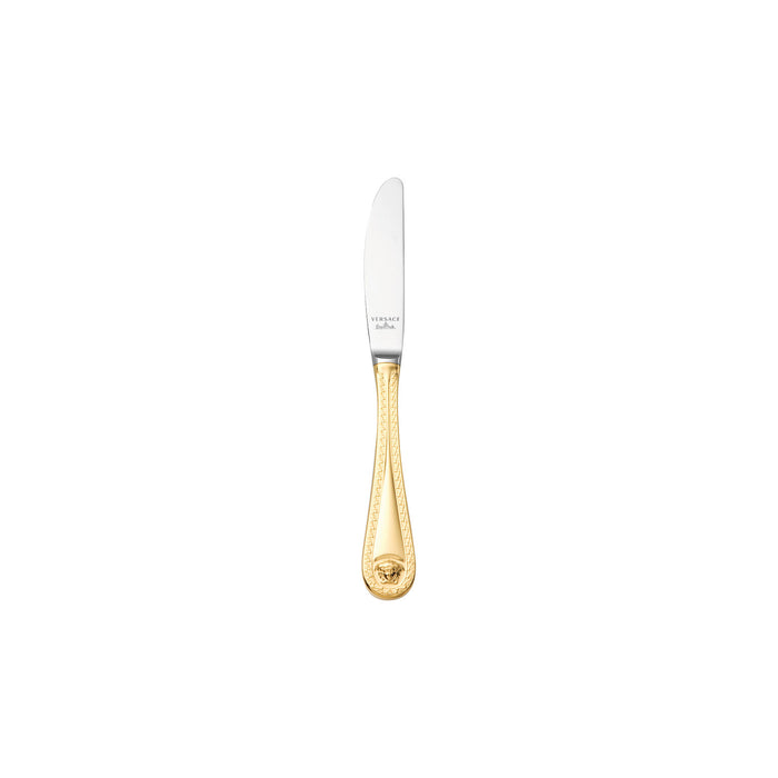 Versace Medusa Flatware Dessert Knife Gold Plated