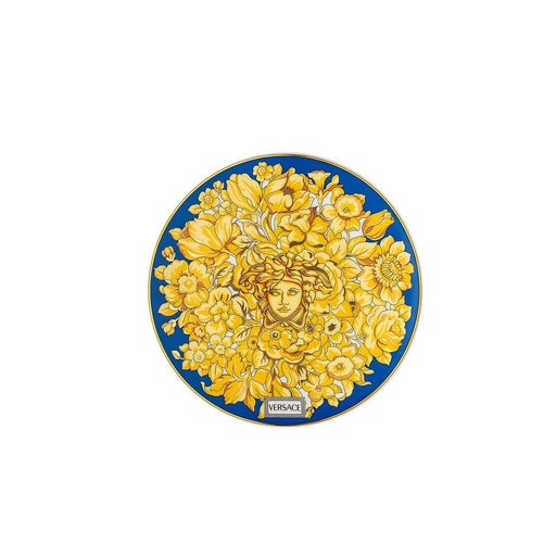 Versace Medusa Rhapsody Blue Bread & Butter Plate