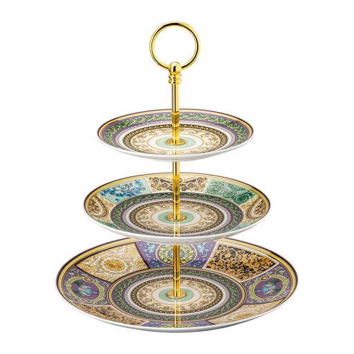 Versace Barocco Mosaic Etagere 3 Tiers