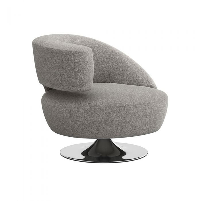 Interlude Home Isabella Swivel Chair