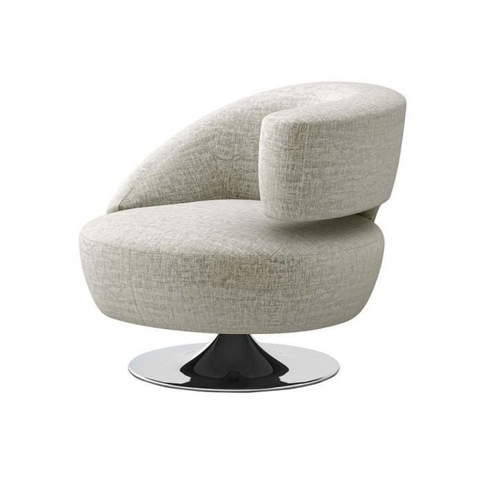 Interlude Home Isabella Swivel Chair