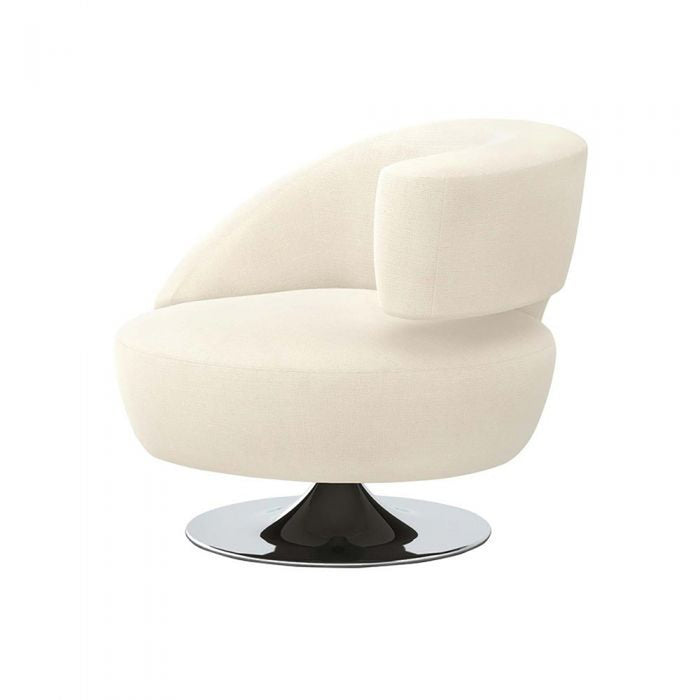 Interlude Home Isabella Swivel Chair