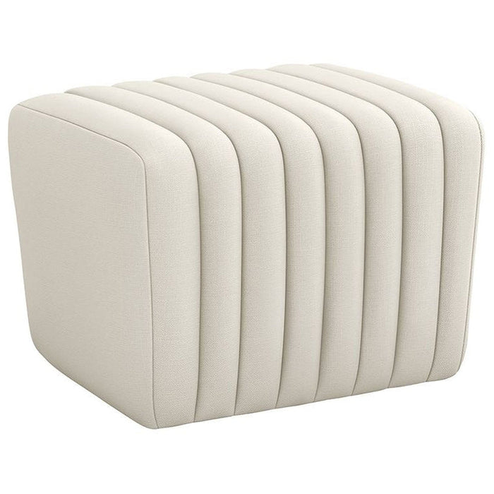 Interlude Home Channel Ottoman