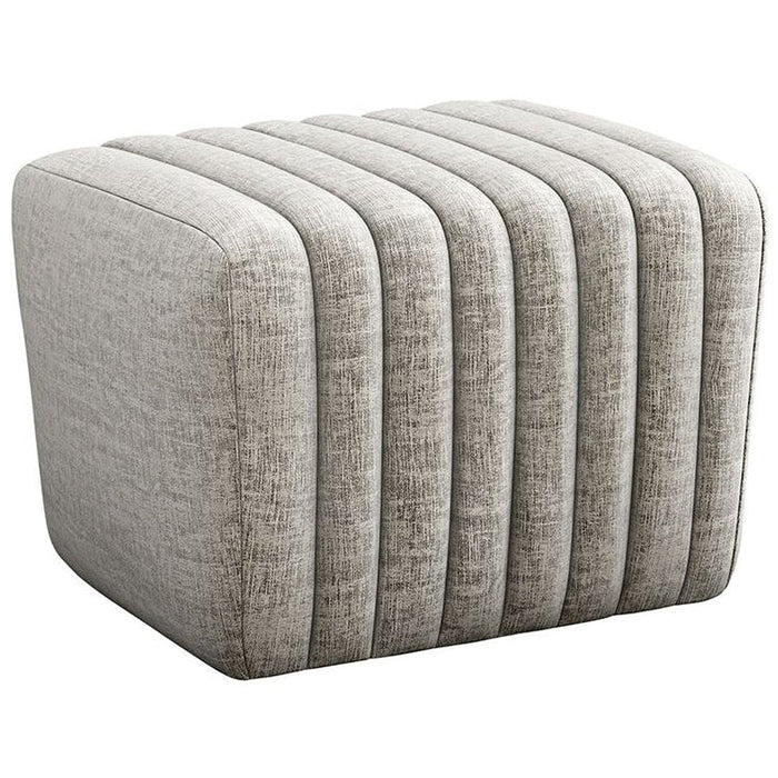 Interlude Home Channel Ottoman