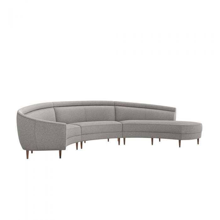 Interlude Home Capri Chaise Sectional