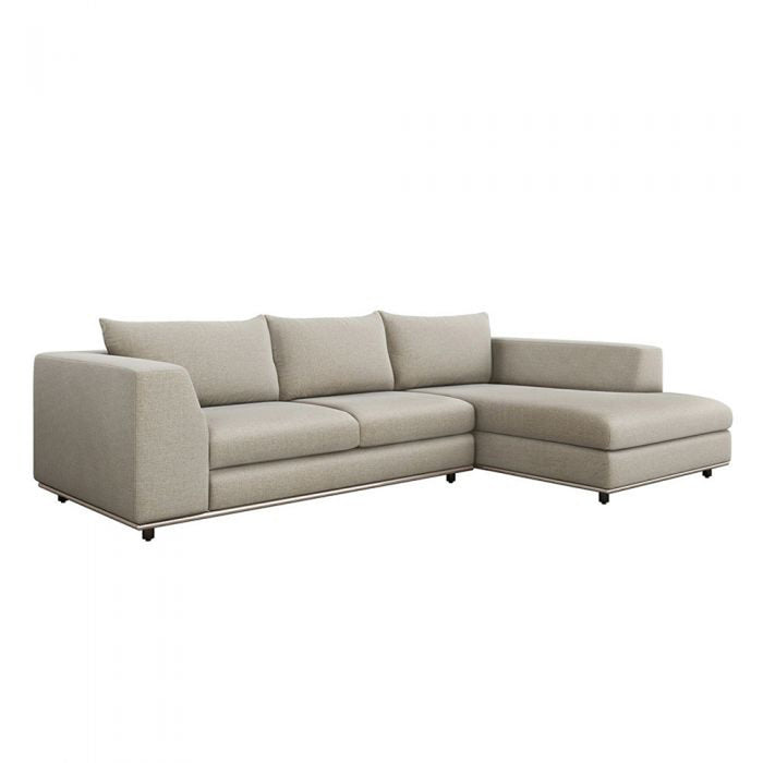 Interlude Home Comodo Chaise Sectional