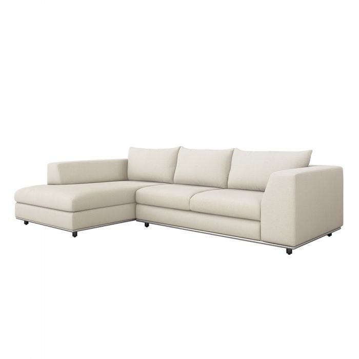 Interlude Home Comodo Chaise Sectional