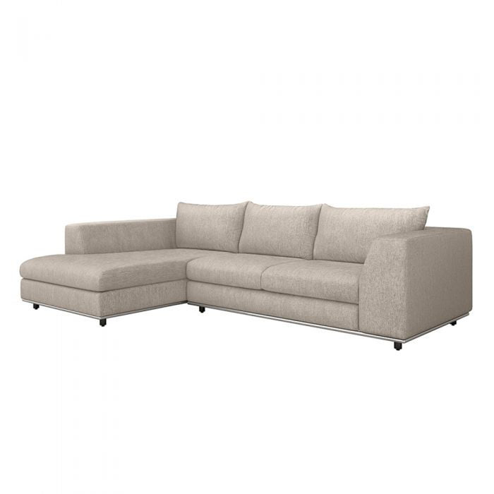 Interlude Home Comodo Chaise Sectional