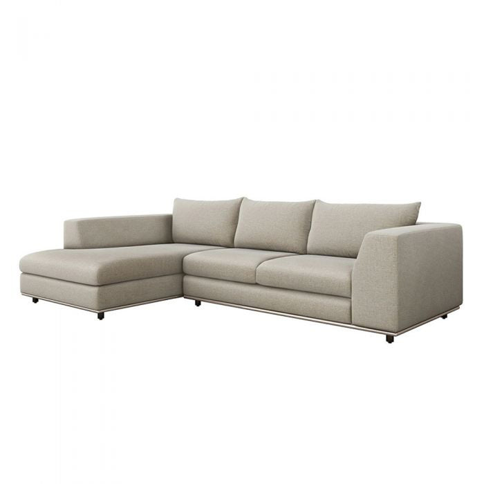 Interlude Home Comodo Chaise Sectional