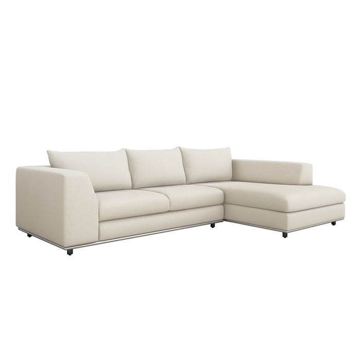 Interlude Home Comodo Chaise Sectional