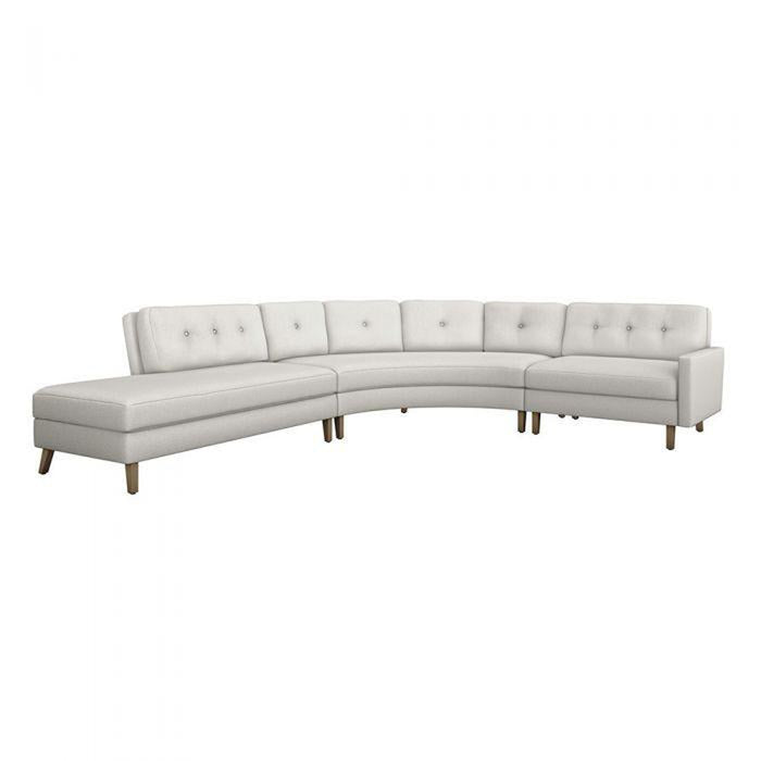 Interlude Home Aventura Chaise Sectional