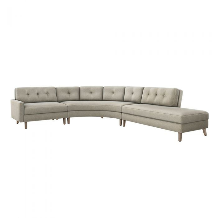 Interlude Home Aventura Chaise Sectional