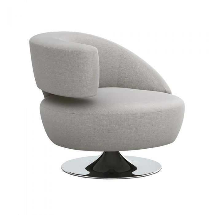 Interlude Home Isabella Swivel Chair