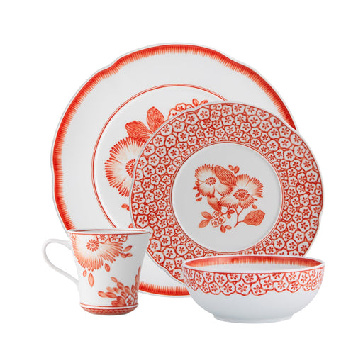 Vista Alegre Coralina Set of 4 Plate Pieces