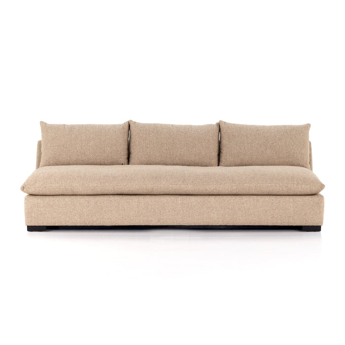 Four Hands Grant Armless Sofa 94"