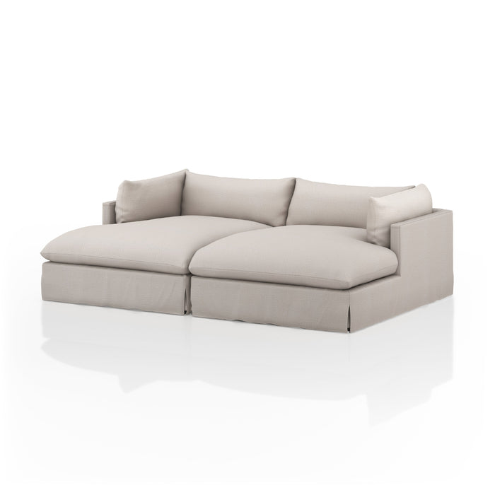 Four Hands Habitat Double Chaise Sectional