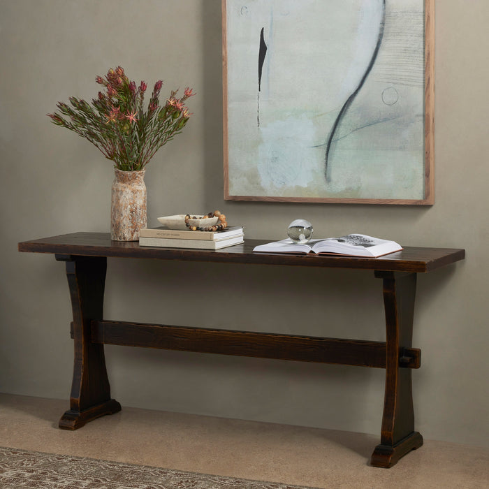 Trestle Console Table