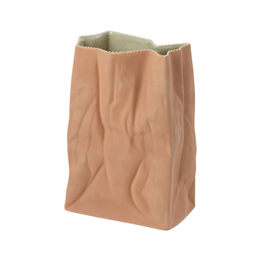 Rosenthal Bag Vase Vase Light Brown - 11 Inch