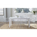 Euro Style Adara-63ÊDiningÊTableÊWhite