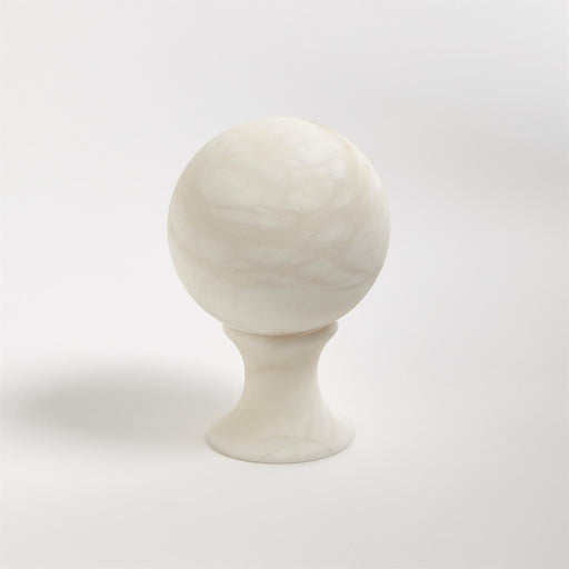 Global Views Alabaster Sphere Stand