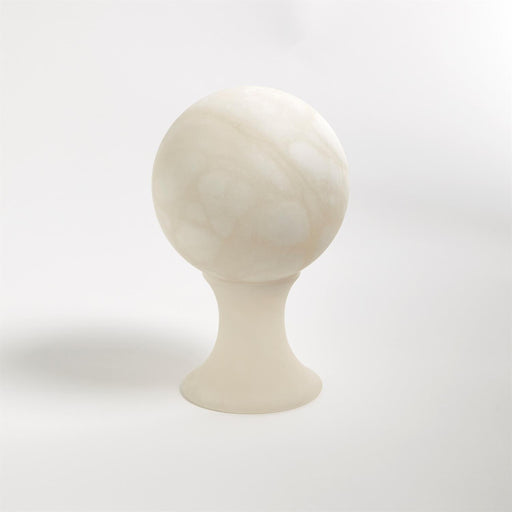 Global Views Alabaster Sphere Stand