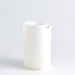 Global Views Alabaster Cylinder Vase White