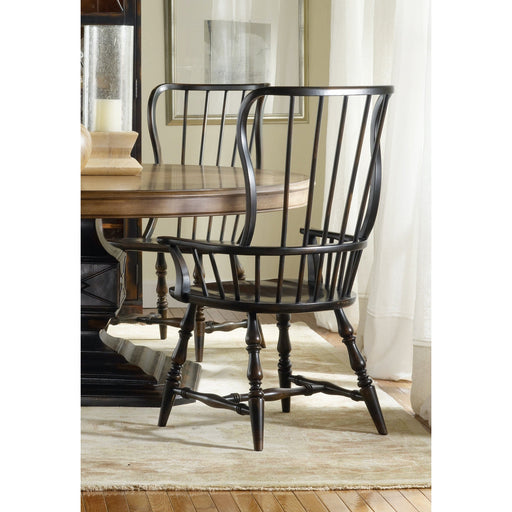 Hooker Furniture Sanctuary Spindle Arm Chair