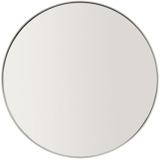 Bernhardt Oakley Round Metal Mirror