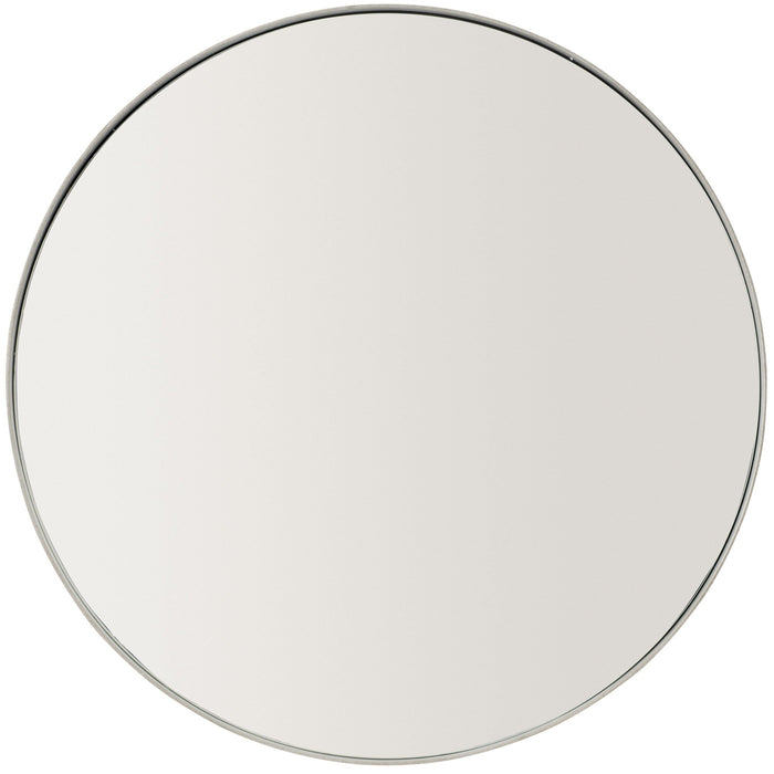 Bernhardt Oakley Round Metal Mirror