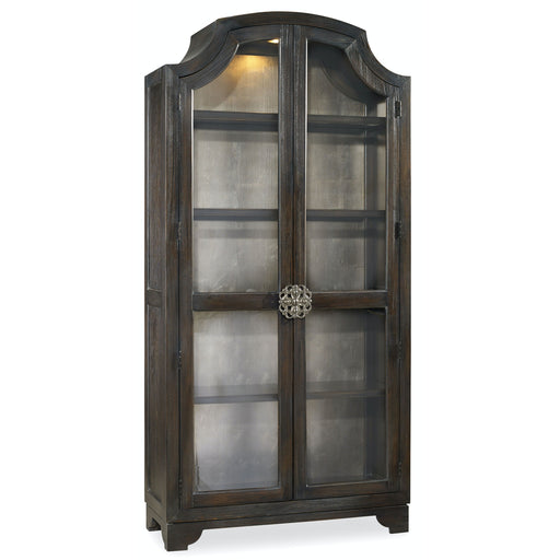 Hooker Furniture Sanctuary Glass Bunching Curio