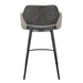 Euro Style Desi Swivel Counter Stool