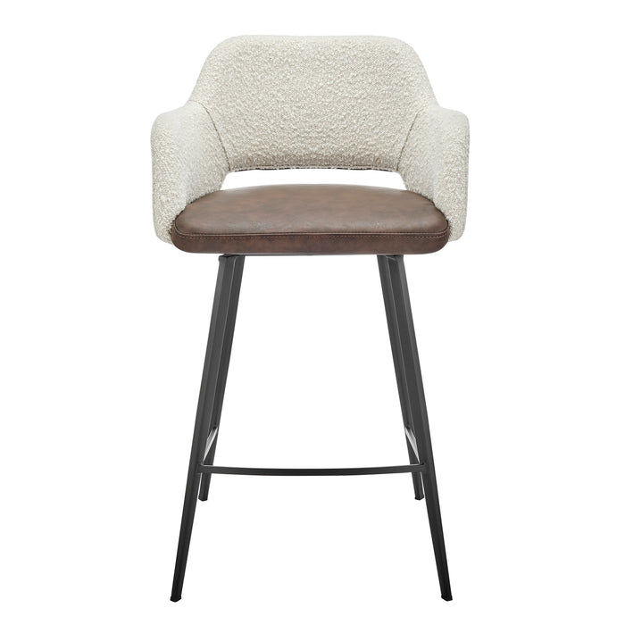 Euro Style Desi Swivel Counter Stool