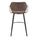 Euro Style Desi Swivel Counter Stool