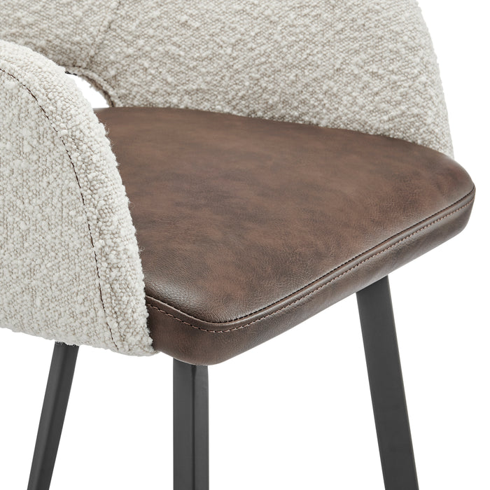 Euro Style Desi Swivel Counter Stool