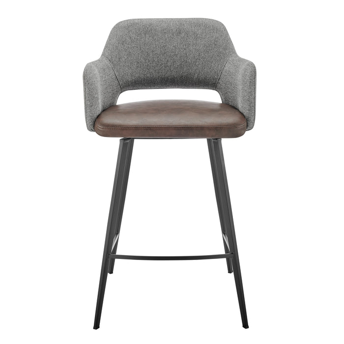 Euro Style Desi Swivel Counter Stool