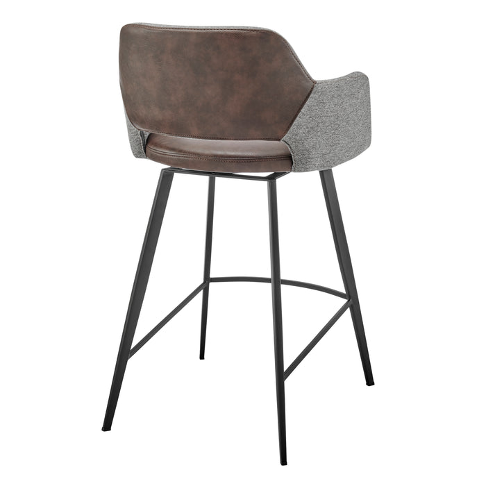 Euro Style Desi Swivel Counter Stool