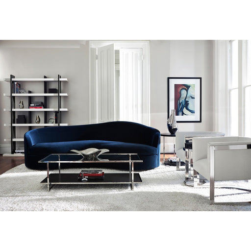 Bernhardt Interiors Zola Chair in Polished Stainless Steel