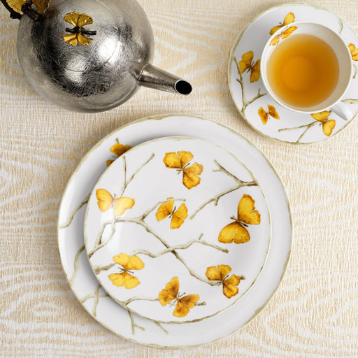 Michael Aram Butterfly Ginkgo Gold Dinnerware Dinner Plate