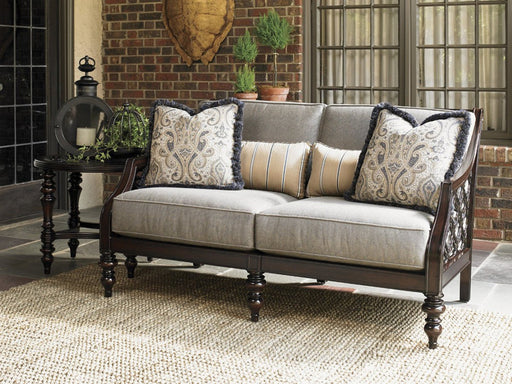 Tommy Bahama Outdoor Royal Kahala Black Sands Love Seat