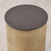 Global Views Hemp Etched Barrel Table