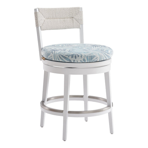 Tommy Bahama Outdoor Ocean Breeze Promenade Swivel Counter Stool