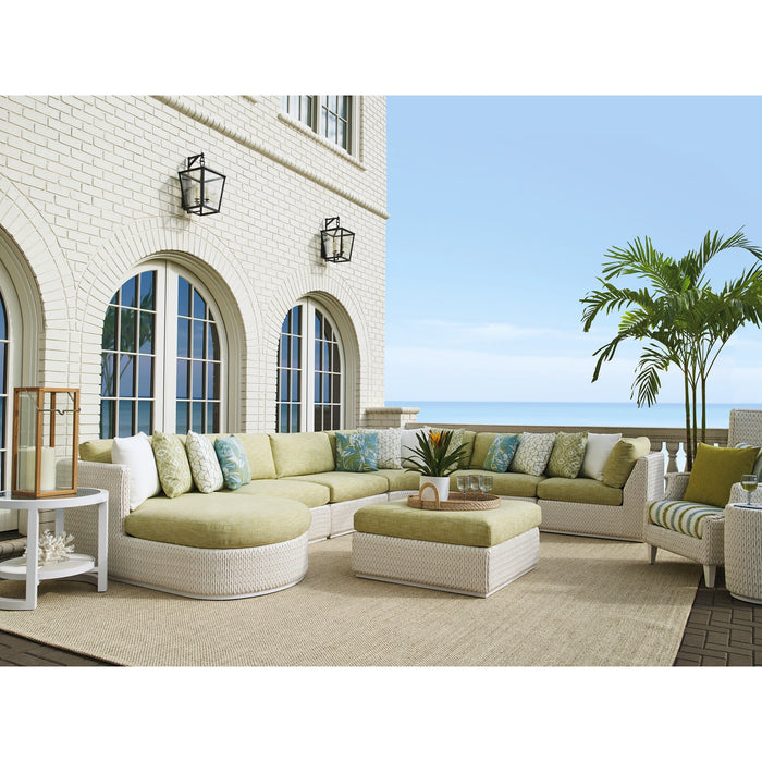 Tommy Bahama Outdoor Ocean Breeze Promenade Ottoman - 27"